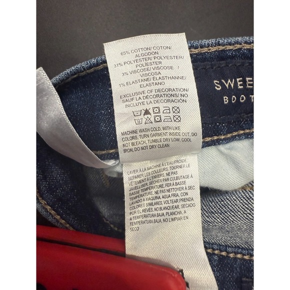 Lucky Brand Sweet Boot Jeans Womens 10/30 Regular Blue Stretch Bootcut Denim - Picture 11 of 11